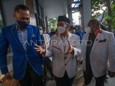 Pertemuan Partai Demokrat Dan Pks Antara Foto