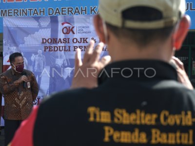 OJK PEDULI BENCANA ANTARA Foto