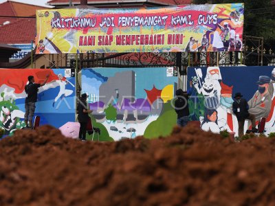 Bhayangkara Mural Festival Antara Foto