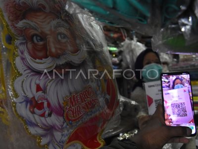 Pengguna Qris Di Jakarta Tembus Dua Juta Unit Usaha Antara Foto