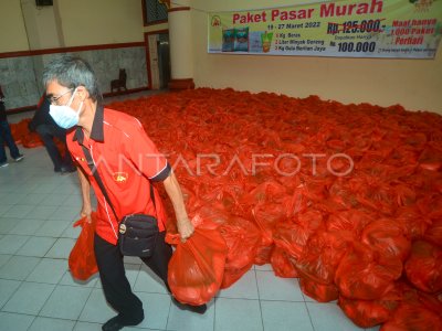 Pasar Murah Paket Minyak Goreng Antara Foto