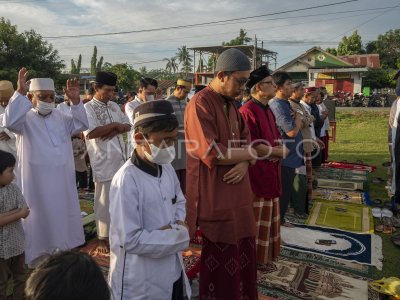 Shalat Id Warga Muhammadiyah Di Palu Antara Foto