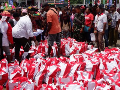 Pemerintah Salurkan Bantuan Ke Papua Antara Foto