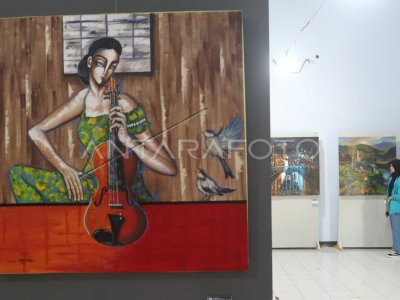 Pameran Lukisan Unity Jombang Antara Foto