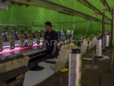 Pelaku Usaha Bordir Terancam Gulung Tikar Antara Foto