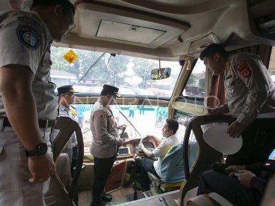 Pemeriksaan Kelaikan Angkutan Lebaran Antara Foto