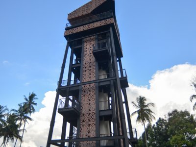 Menara Songket Di Solok Selatan Antara Foto