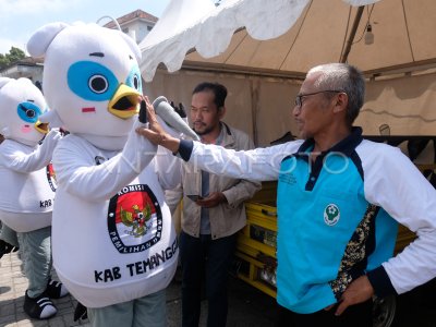 Sura Dan Sulu Sosialisasi Pemilu Antara Foto