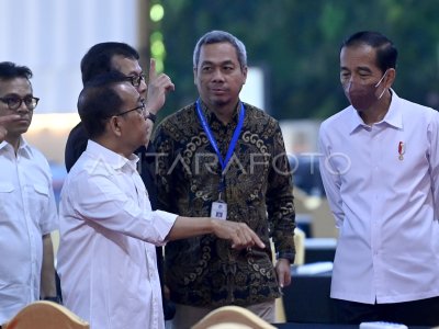 Presiden Kunjungi Media Center Ktt Asean Antara Foto