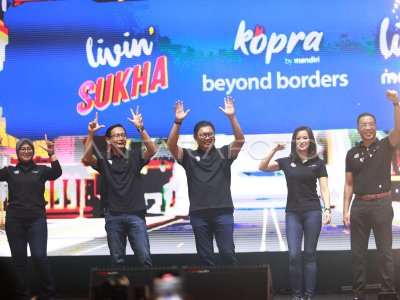 Peluncuran Tiga Layanan Digital Terbaru Bank Mandiri Antara Foto