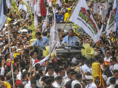 Prabowo Gibran Daftar Pilpres Di Kpu Antara Foto