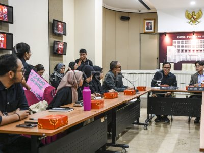 Kpu Bertemu Amnesty International Bahas Isu Ham Untuk Debat Antara Foto