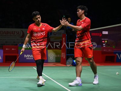 Leo Daniel Melaju Perempat Final Daihatsu Indonesia Masters Antara Foto