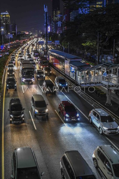 Indeks Kemacetan Jakarta Capai Persen Antara Foto