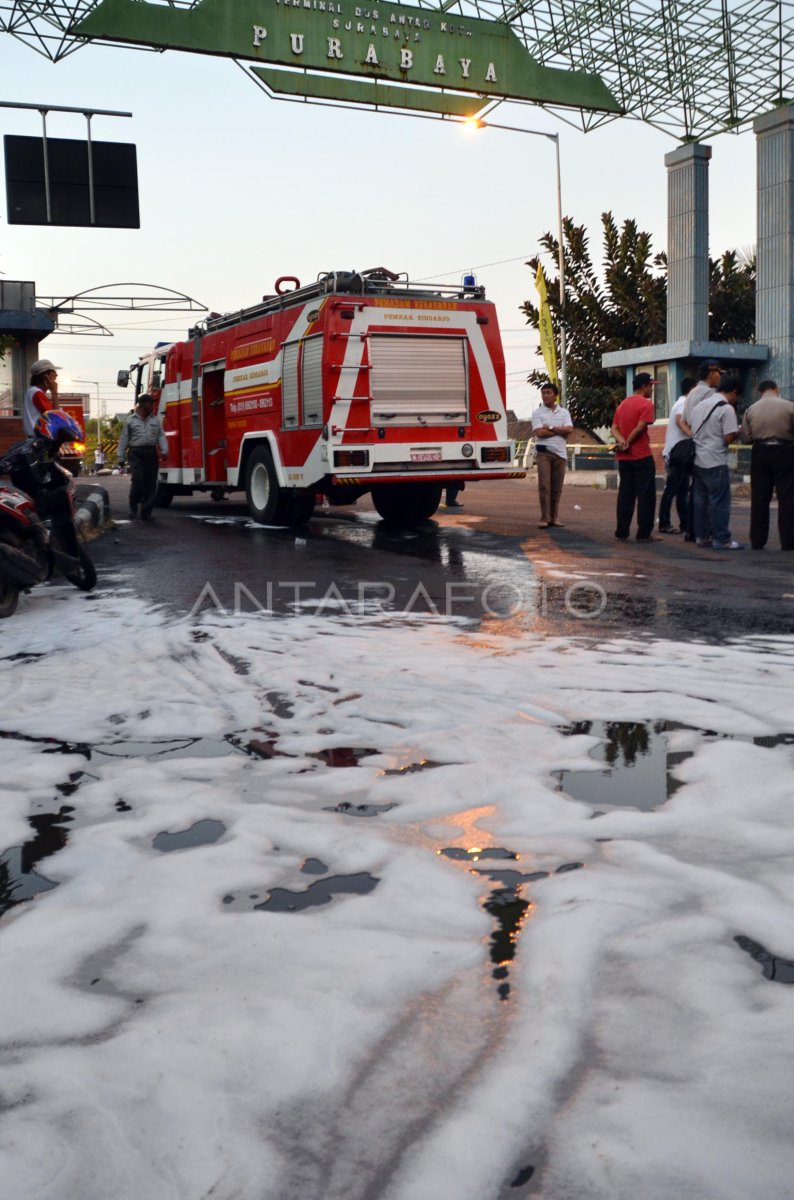 Kebocoran Pipa Gas Antara Foto