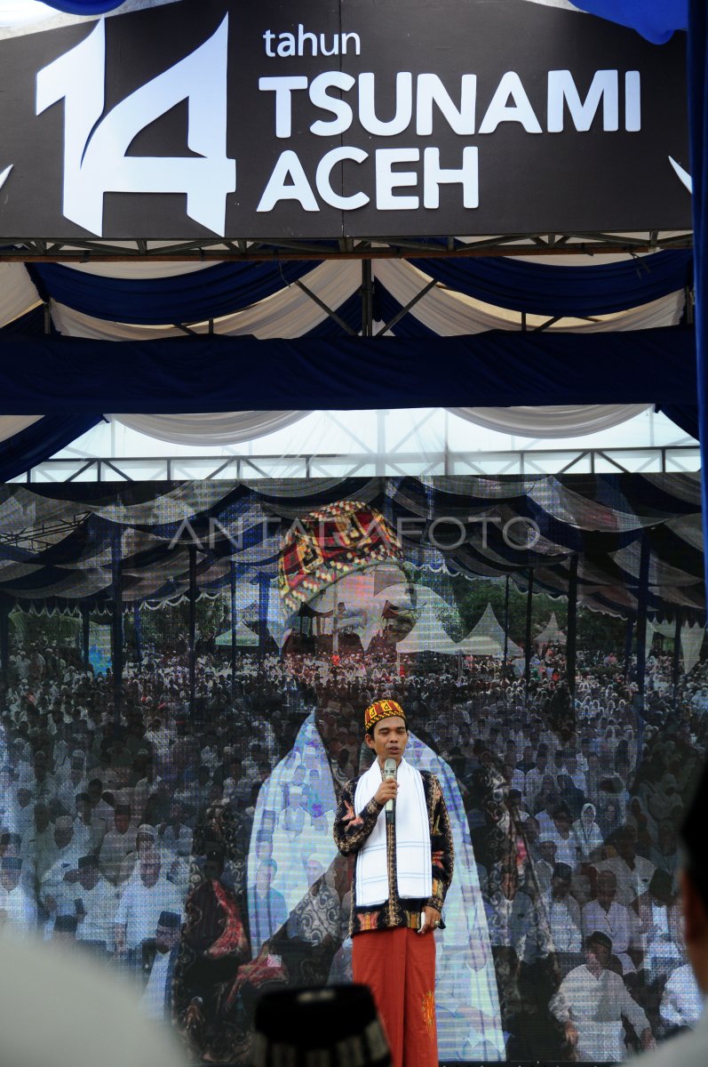 PERINGATAN 14 TAHUN TSUNAMI ACEH ANTARA Foto