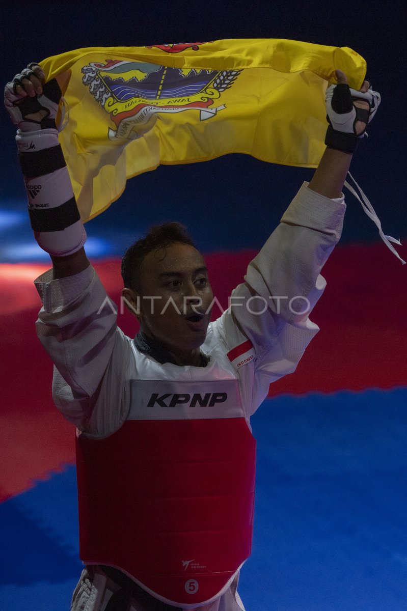 FINAL TAEKWONDO PUTRA 87 KG PON PAPUA ANTARA Foto