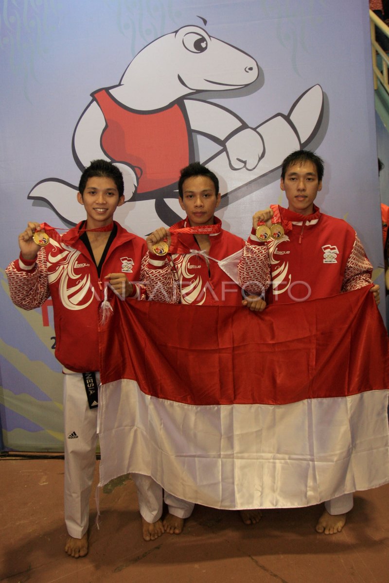 Emas Dari Taekwondo Antara Foto