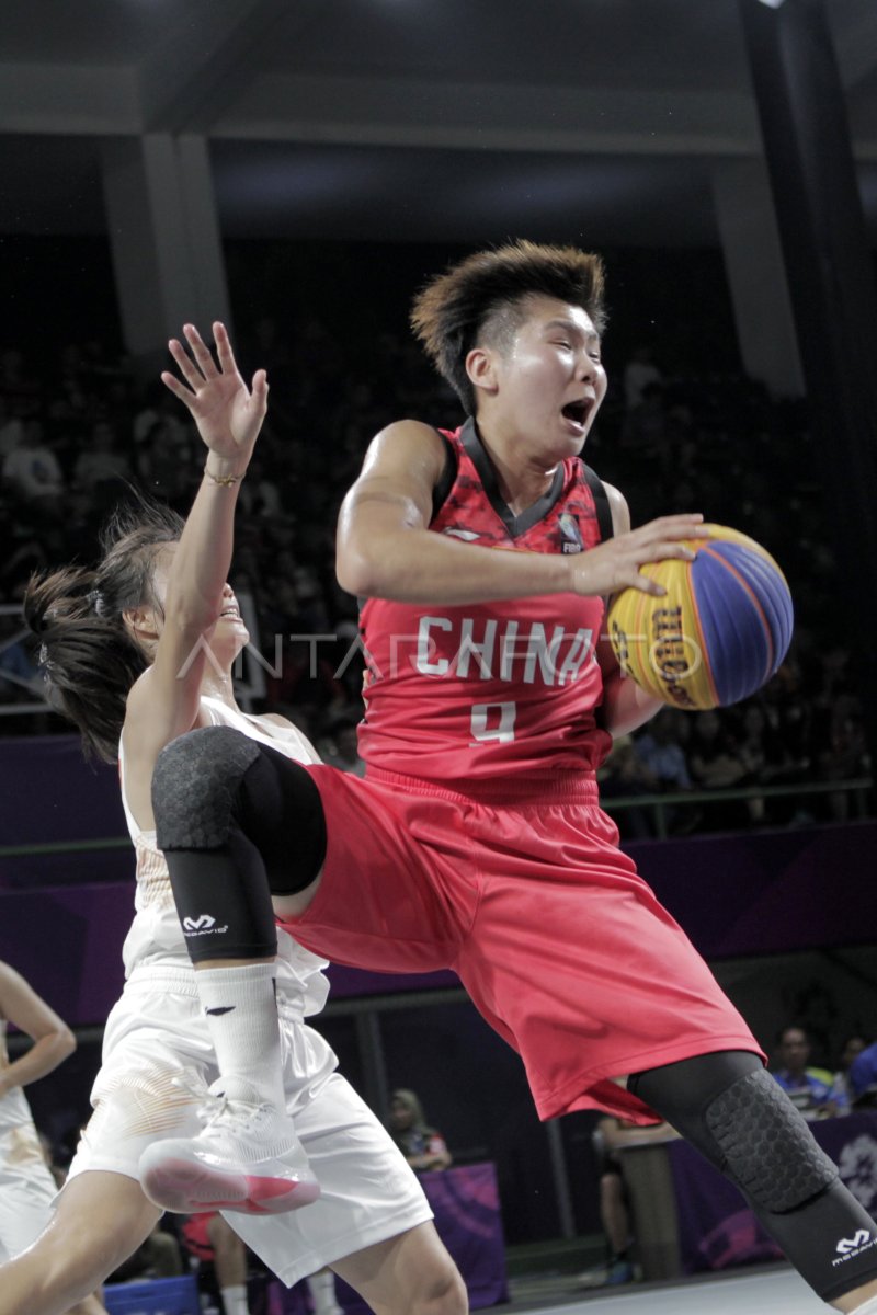 Penyisihan Basket Putri X Cina Vs Malaysia Antara Foto