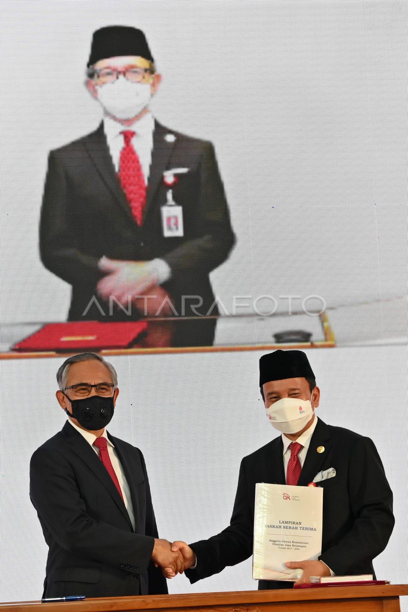 SERTIJAB DEWAN KOMISIONER OJK ANTARA Foto