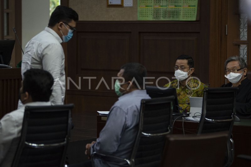 SIDANG KASUS KORUPSI BANSOS COVID 19 ANTARA Foto