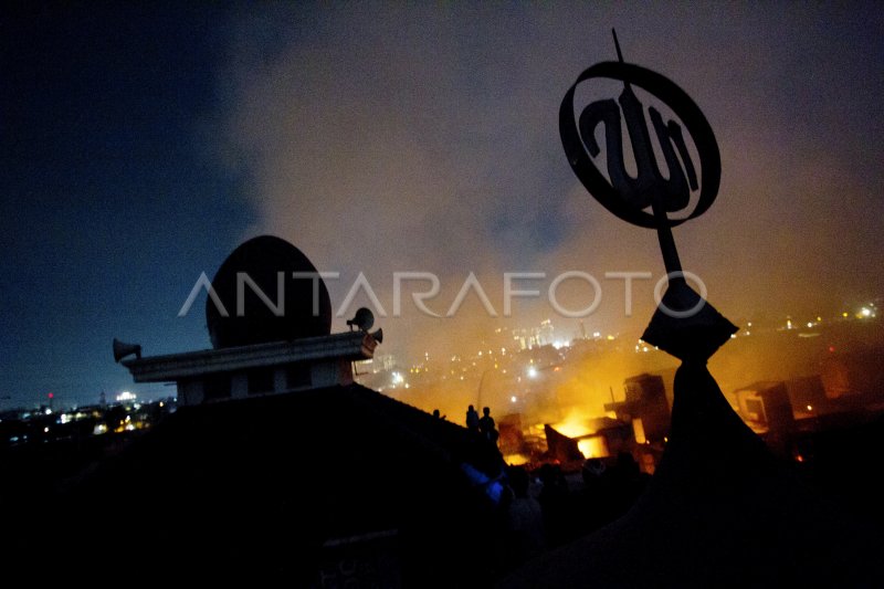 Kebakaran Tanah Abang Antara Foto