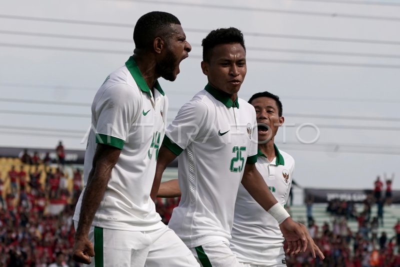 INDONESIA KALAHKAN TIMOR LESTE ANTARA Foto