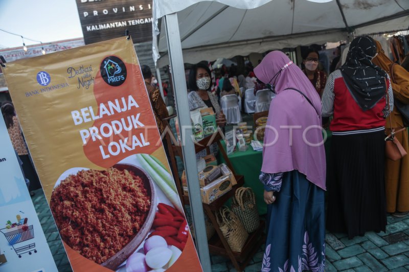 GELARAN PRODUK UMKM LOKAL KOTA PALANGKA RAYA ANTARA Foto