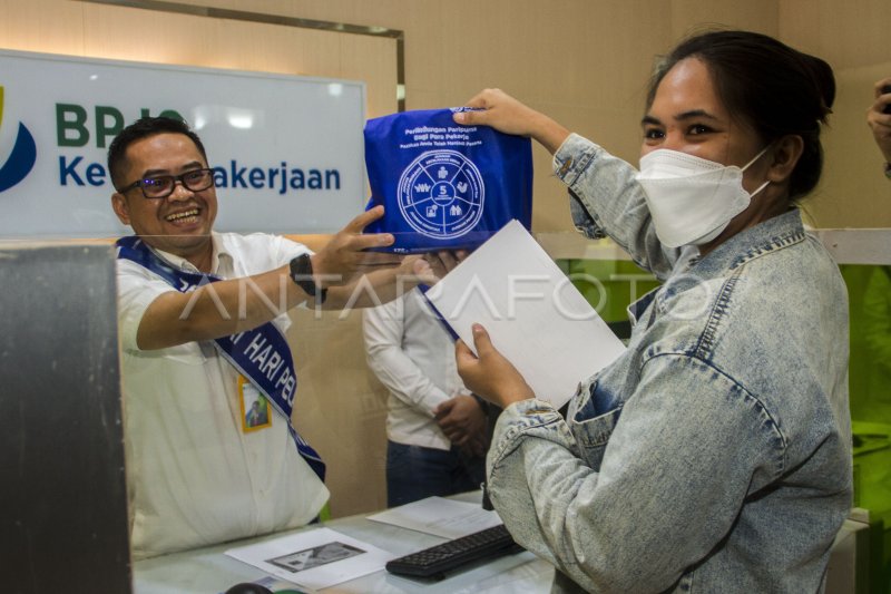 BPJAMSOSTEK PERINGATI HARI PELANGGAN NASIONAL ANTARA Foto