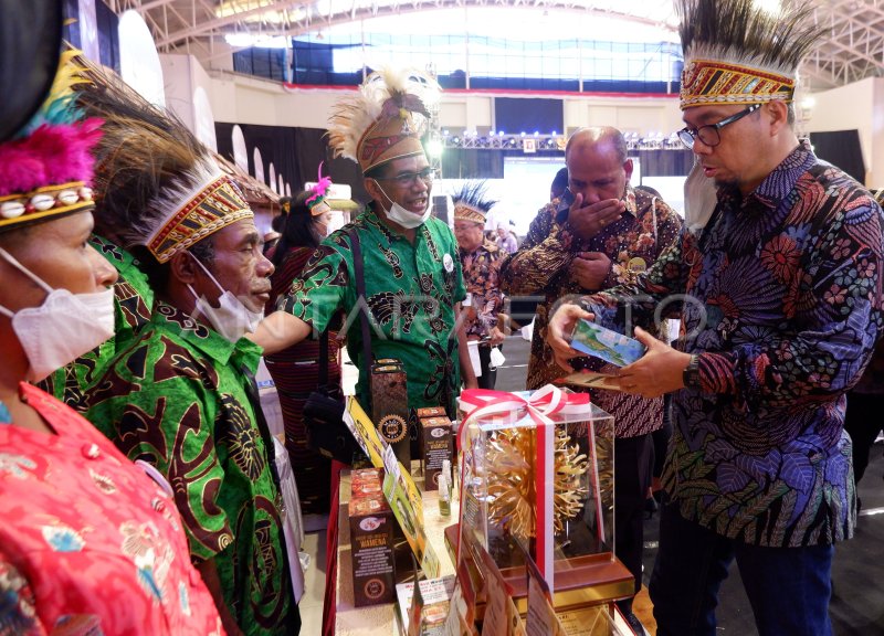 PAMERAN UMKM BINAR DIGITAL PAPUA ANTARA Foto