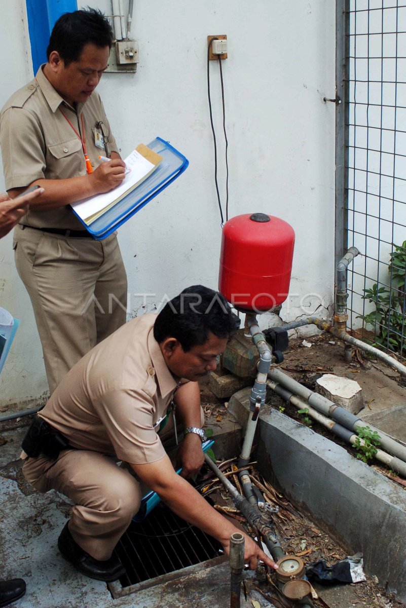 Sidak Air Tanah Antara Foto