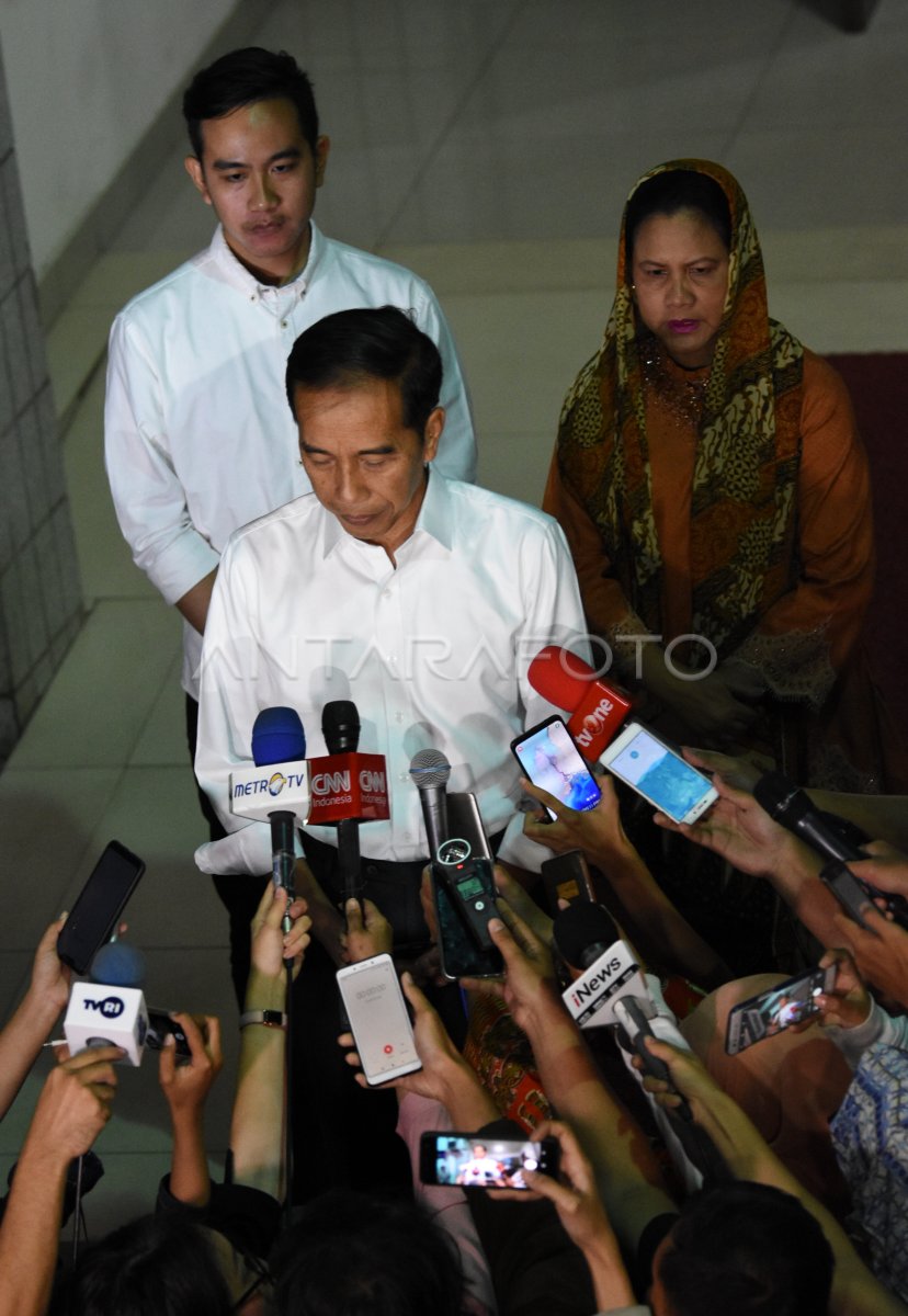 Pernyataan Bela Sungkawa Presiden Joko Widodo Antara Foto