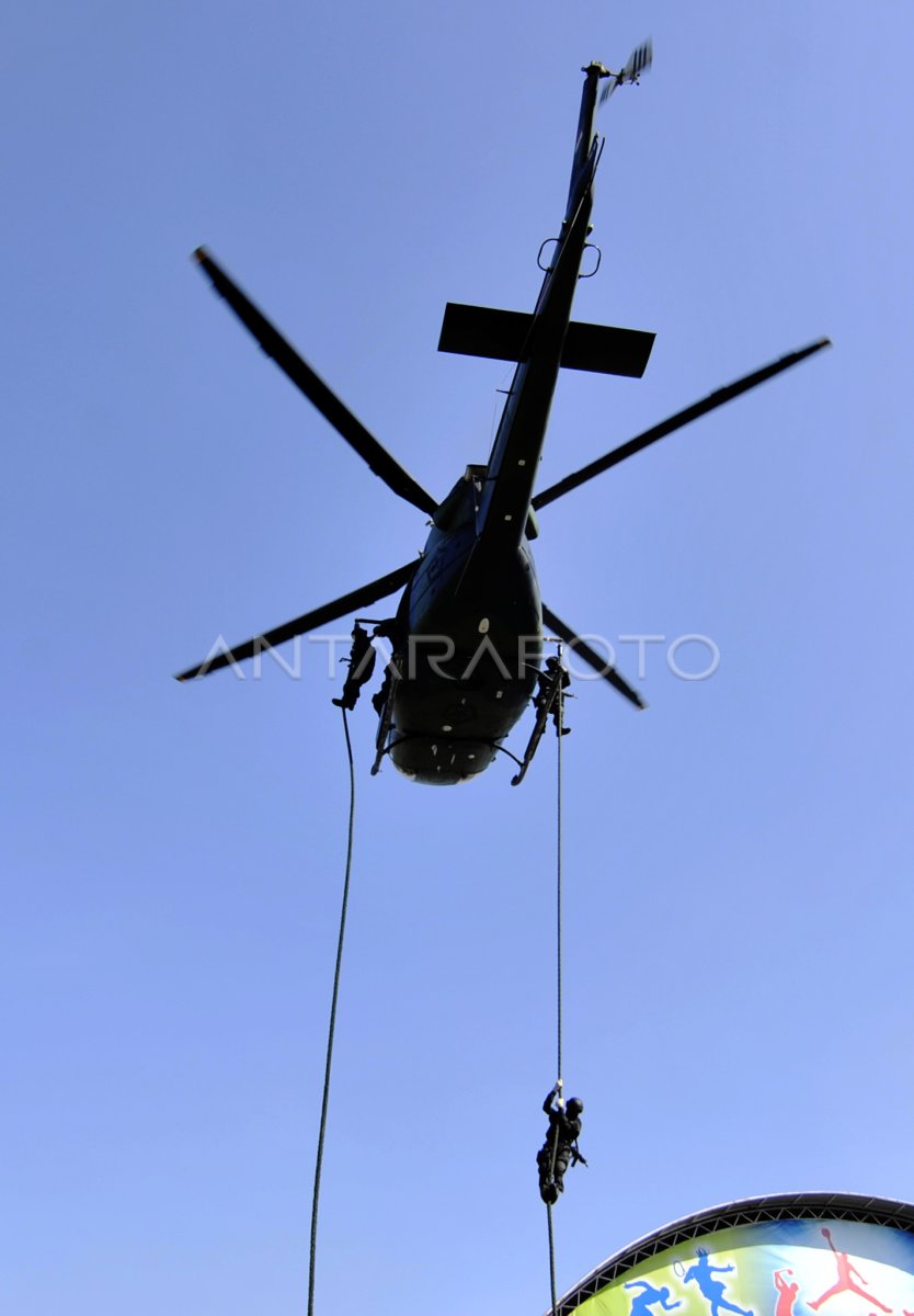 LATIHAN RAIDER ANTARA Foto