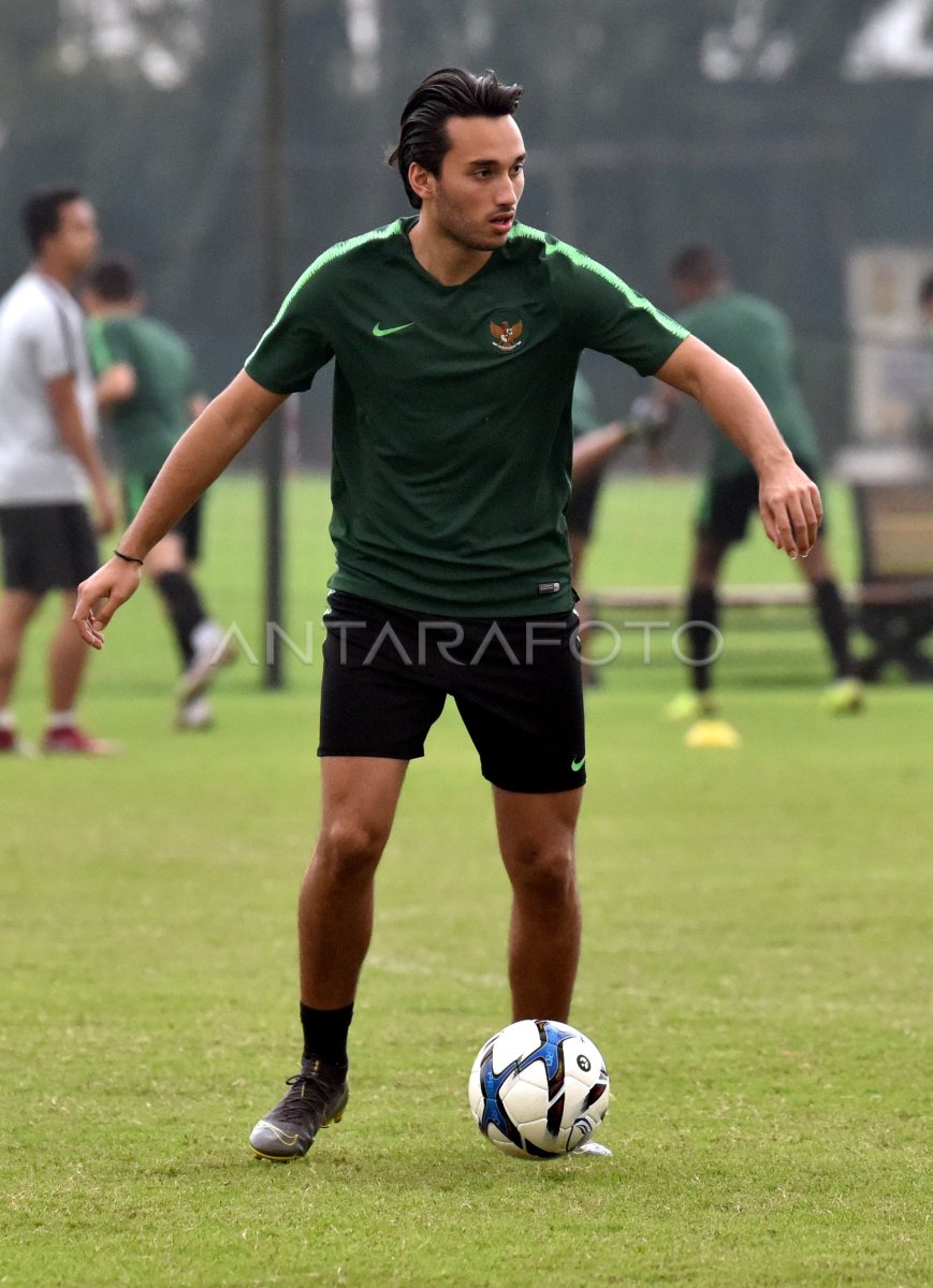 Latihan Timnas U Indonesia Antara Foto