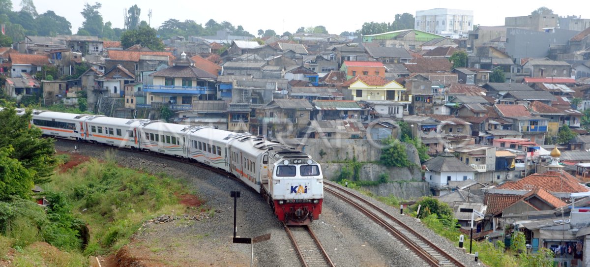 Ka Pangrango Bogor Sukabumi Kembali Beroperasi Antara Foto 7885