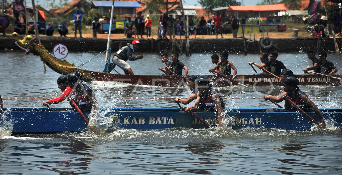 Lomba Dayung Nyadran Antara Foto