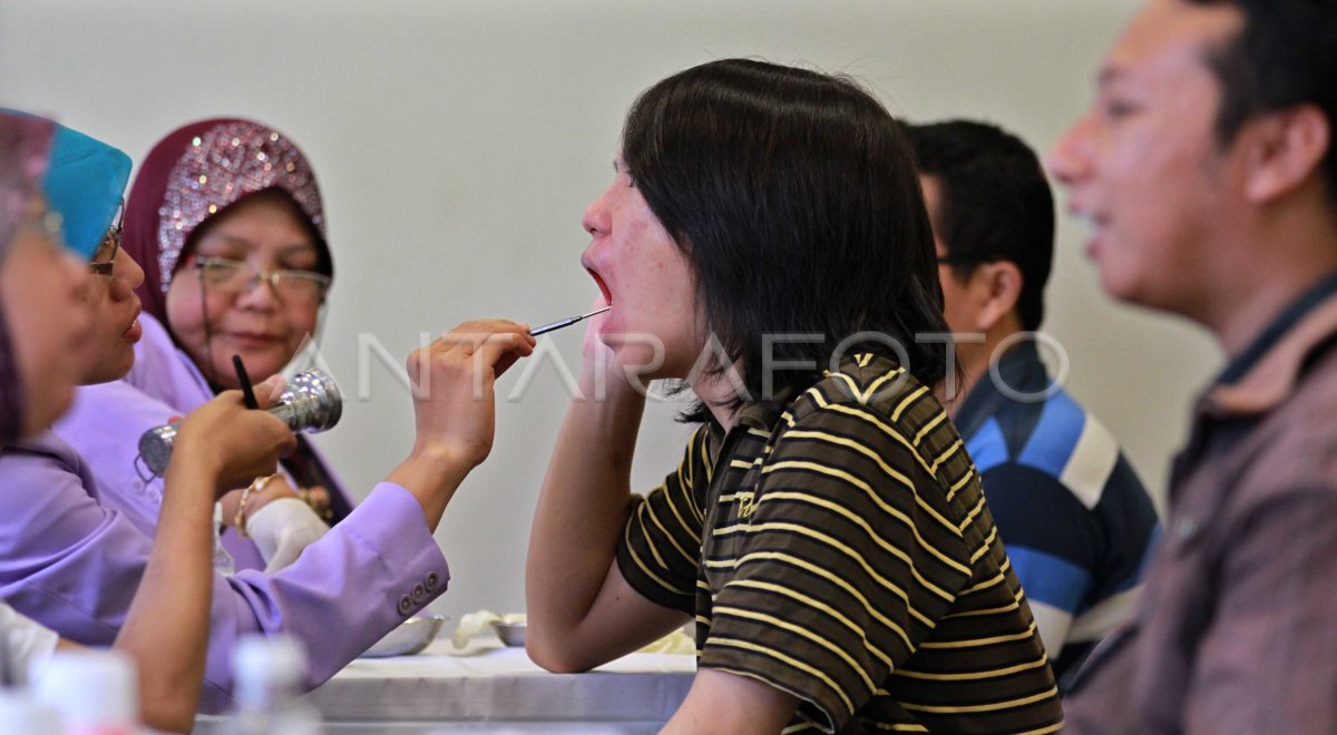 Bulan Kesehatan Gigi Nasional Antara Foto