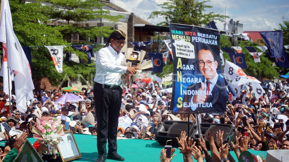 Kampanye Anies Baswedan di Tulungagung | ANTARA Foto