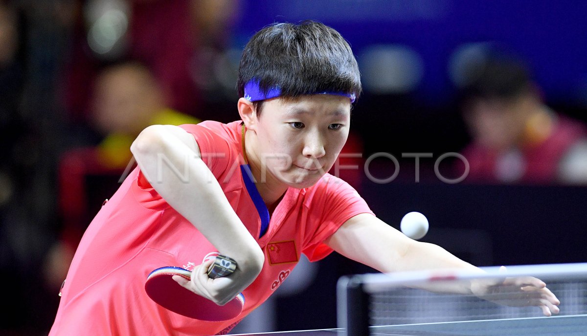 Tim Tenis Meja Putri China Kalahkan Singapura Antara Foto 3645