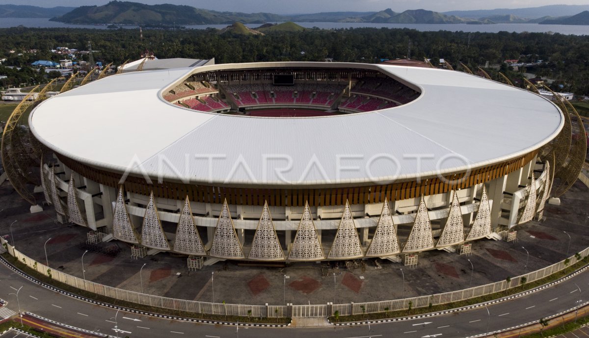 STADION LUKAS ENEMBE DI PAPUA | ANTARA Foto