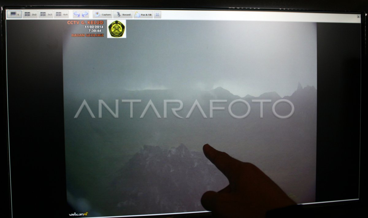 PANTAU STATUS SIAGA GUNUNG KELUD