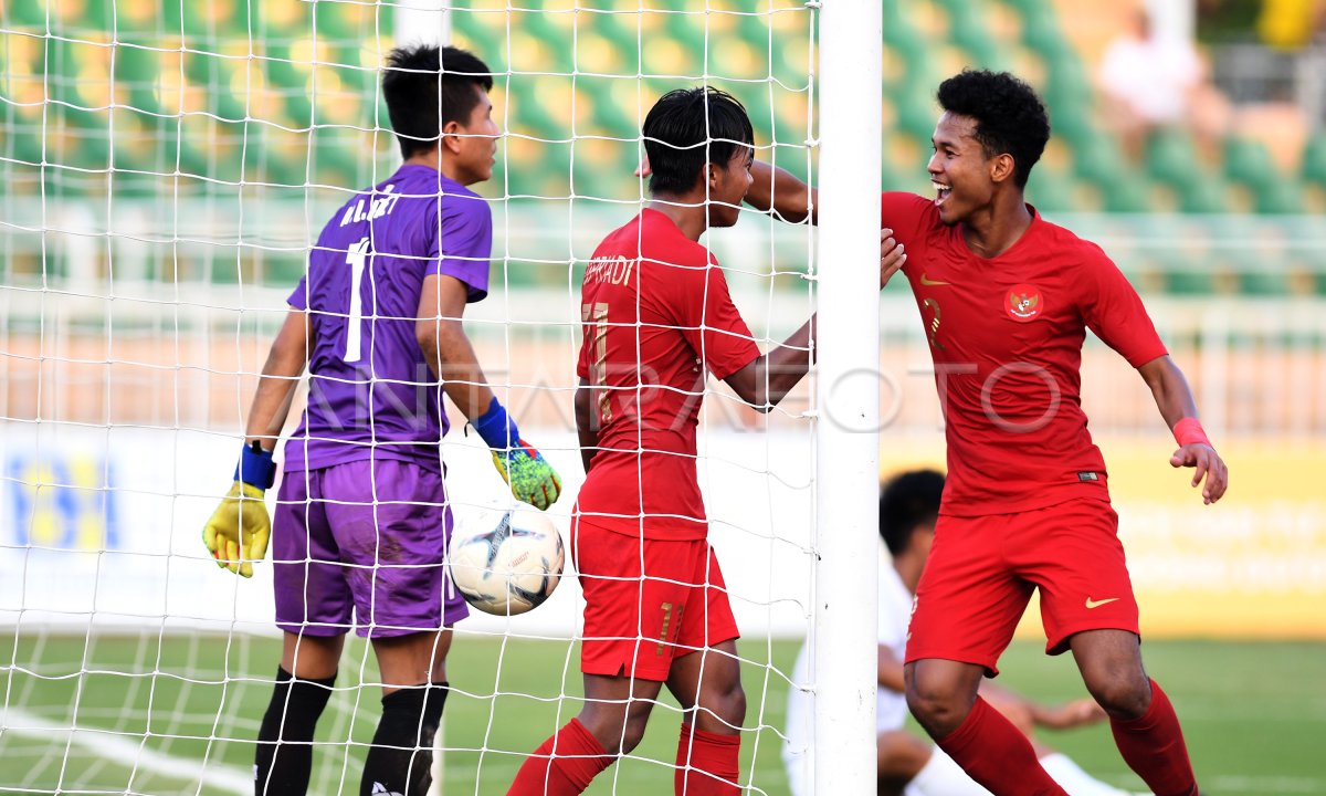 INDONESIA MELAWAN MYANMAR | ANTARA Foto