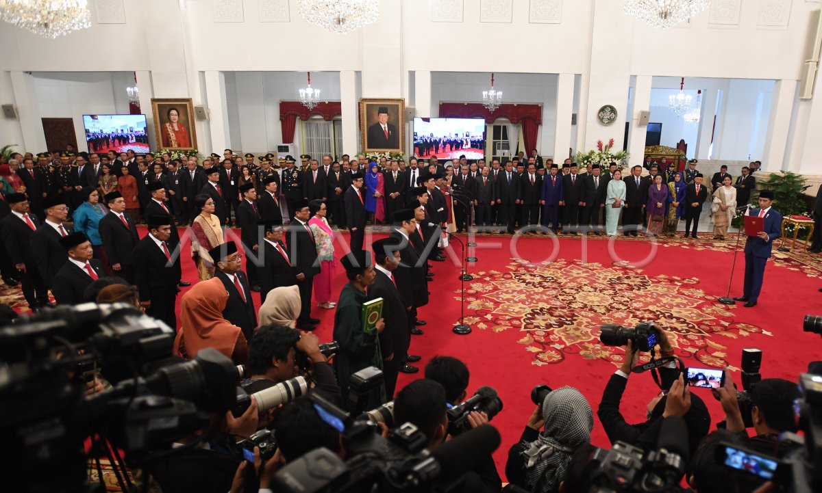 PELANTIKAN KABINET INDONESIA MAJU