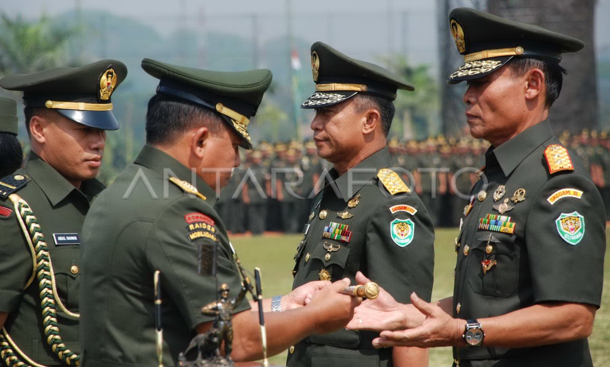 SERTIJAB PANGDAM | ANTARA Foto