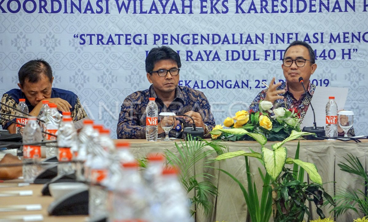 PENGENDALIAN INFLASI DAERAH BANK INDONESIA | ANTARA Foto