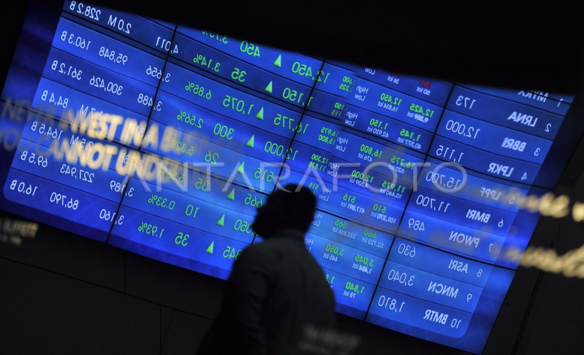 INDEKS HARGA SAHAM | ANTARA Foto