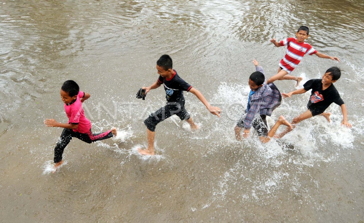 Banjir Makassar Antara Foto