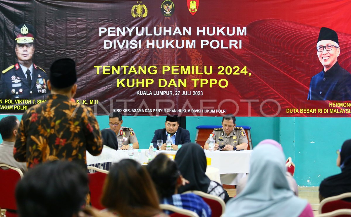 Sosialisasi hukum Polri di Malaysia