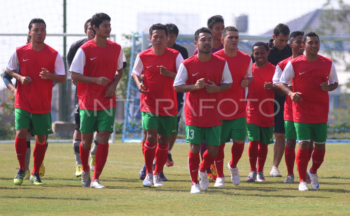 Pemusatan Latihan Timnas Antara Foto