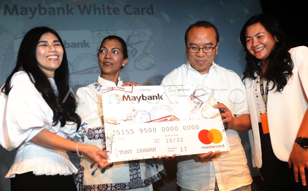 PELUNCURAN KEMBALI KARTU PEMBAYARAN MAYBANK ANTARA Foto peluncuran-kembali-kartu-pembayaran-maybank-antara-foto